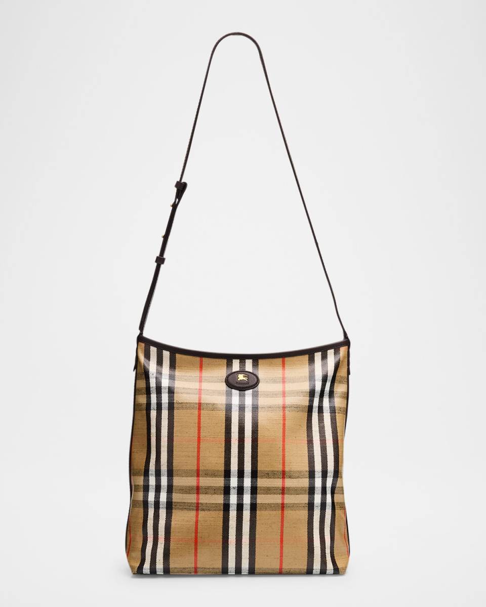 Highlands Small Coated Check Shoulder Bag